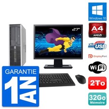 PC HP 6305 Pro SFF Ecran 27"