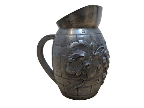 Pichet carafe étain signé - pichet/carafe,