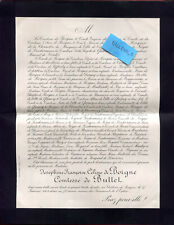 faire-part décès de Me la Comtesse de Buttet Château de Pingon.La Motte-Servolex