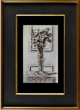 André DUFFOUR (1926-2016) SUPERBE COMPOSITION CUBISTE NATURE MORTE 1950 (361)