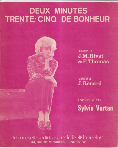 Sylvie vartan deux minutes - sylvie,