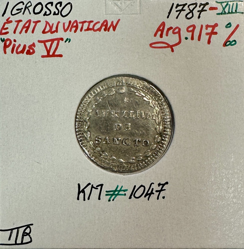 Vatican grosso 1787 - 1787,