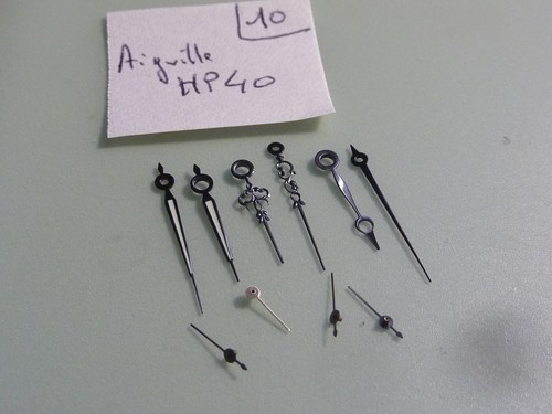 Lot aiguilles montre gousset - aiguilles,