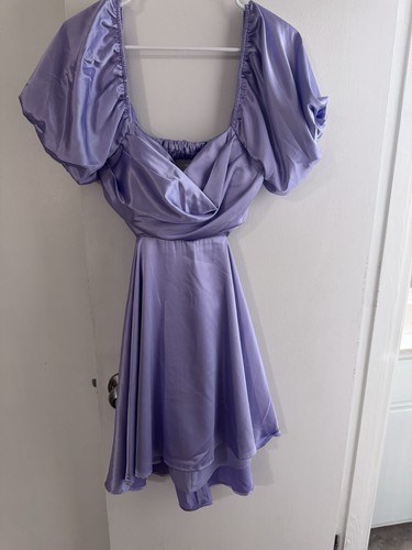Allison kelly purple satin - kelly,
