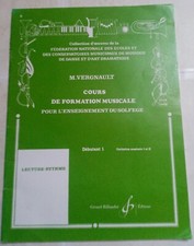 Cours de Formation Musicale pour l'Enseignement du Solfege Débutant 1 - Vernault
