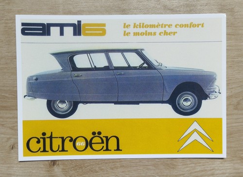 Citroen ami 1966 carte - 6,