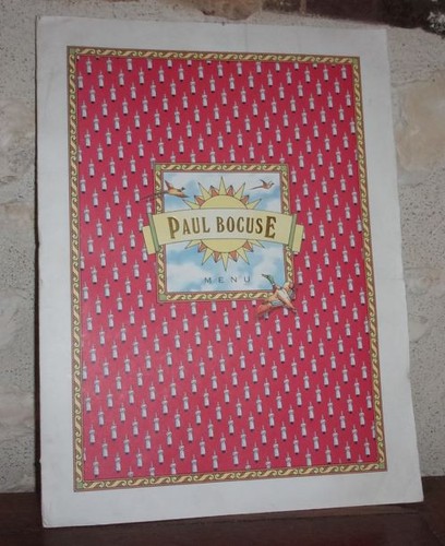 Menus paul bocuse - bocuse, gastronomie
