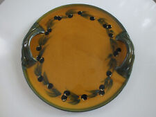 Rare grand plat Poterie Galtié 