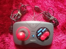 MANETTE JOYSTICK arcade 2 players QS 128N RÉTRO QuickShot Nintendo NES fat