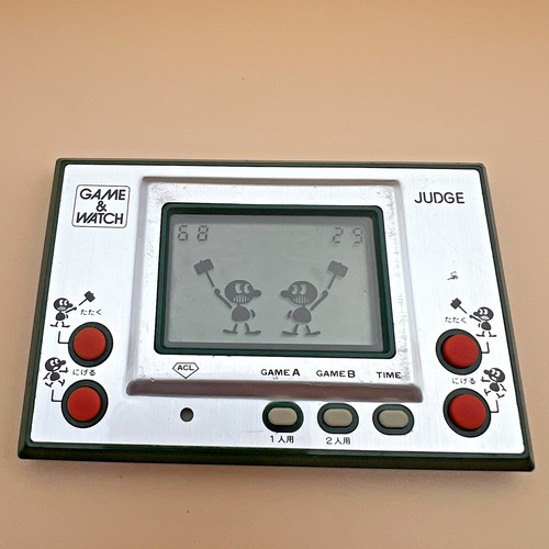 Nintendo game watch judge - nintendo,