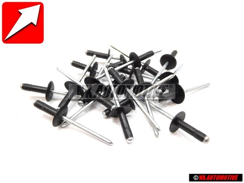 20x original rivet - vw, aveugle