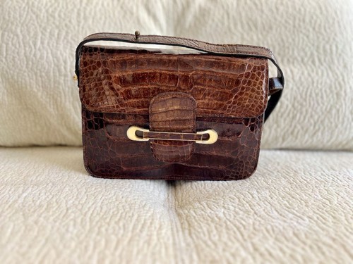 Sac cuir embossé crocodile - embossé,