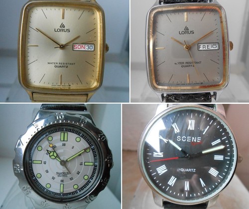 Montre hommes quartz marque - montre,