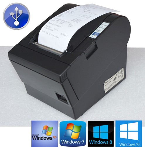 Noir usb imprimante tickets - usb,