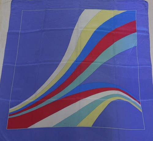 Foulard vintage 100 soie - vintage, 100%