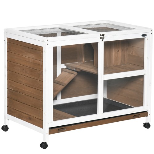 Pawhut clapier 5x53 3x73cm - pawhut, 91.5x53.3x73cm