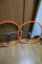 Paire de roues VTT frein à