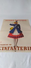 AFFICHE MILITAIRE LOTERIE