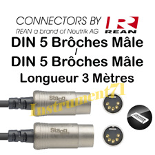 Câble MIDI Din 5 Broches