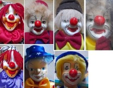 7 clowns mécaniques musicals: lovely bonnie + the Lisa collection 15/22/31 cm 