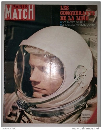Paris match 1054 - paris, 19/07/1969