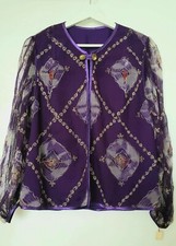 Veste de soirée indienne en