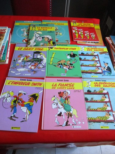 Lot albums lucky luke - bd,