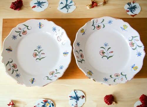 Nevers paire assiette en - d'assiette,