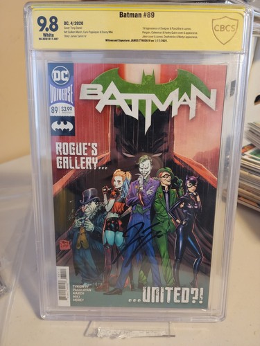 Batman cbcs 8 - batman, signed