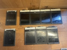 EXC+ 5 Nombreux 7 Fidelity Elite & 2 Lisco Royal 4x5 Coupe Film Support / Jpn