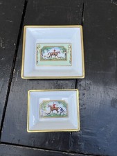 2 CENDRIERS VIDE POCHE PORCELAINE LIMOGES PRESIDENCE DE LA REPUBLIQUE FRANCAISE
