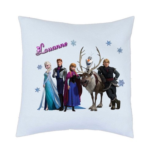 Coussin reine des neiges - la,