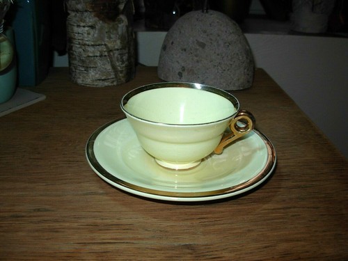Tasse café jaune - à,