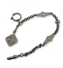 Chaine Montre Gousset Émaillée