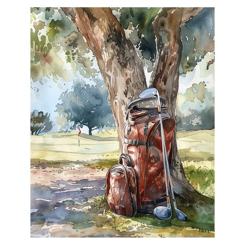 Affiche aquarelle clubs - aquarelle, de