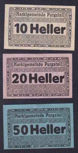 Austria notgeld purgstall - austria,