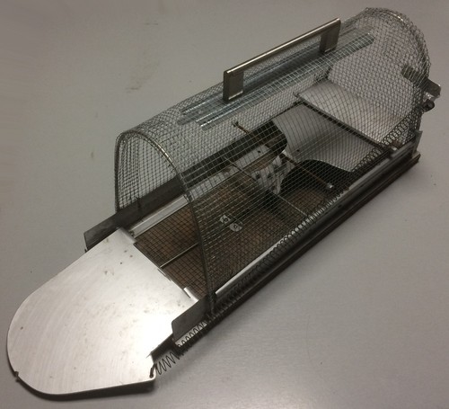 Piège nasse rat - rat, longueur