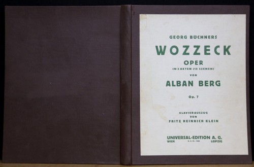 Berg georg büchners - büchners, wozzeck