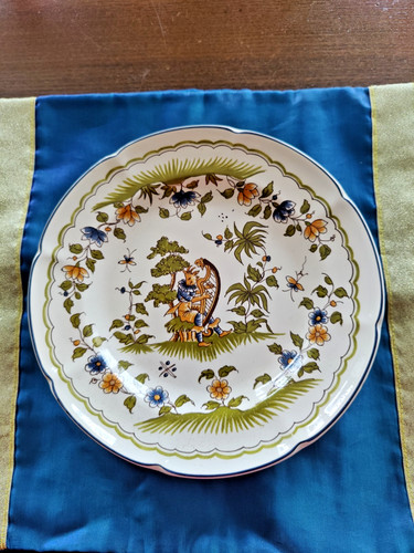 Assiette faience moustiers - faience,