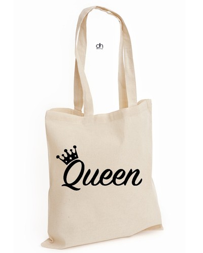 Sac fourre tout coton queen - sac,