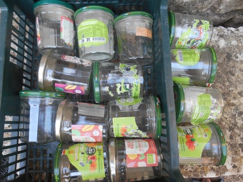 Lot bocaux vide pour - 14,