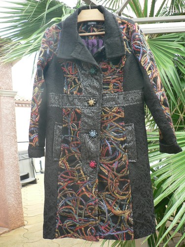 Manteau type desigual - manteau, taille