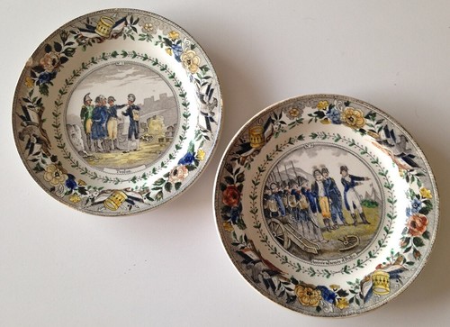Lot assiettes en - de,