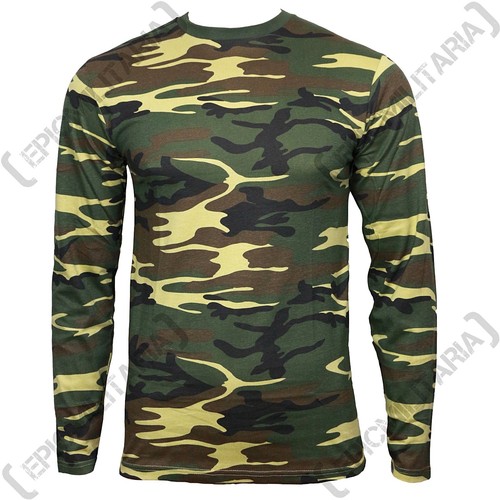 Bois camo manches longues - camo,