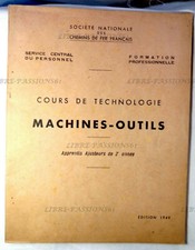 MACHINES-OUTILS, APPRENTIS