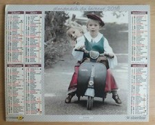 Almanach du Facteur 2016 - Calendrier Oberthur - Les Enfants - Doubs