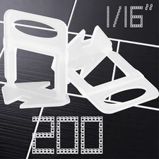 200 Pièces Croisillon Carrelage Autonivelant Kit 2 mm Système de Nivellement ...