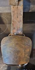 CLOCHE A VACHE ANCIENNE  ET COLLIER GROS MODÈLE