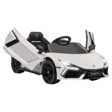 Voiture Électrique Pour Enfants 10,8V LAMBORGHINI REVUELTO Blanc Télécommandée