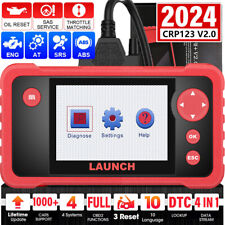 LAUNCH CRP123 V2.0Valise Multimarque Outil de Diagnostic Auto 3 Réinitialisation